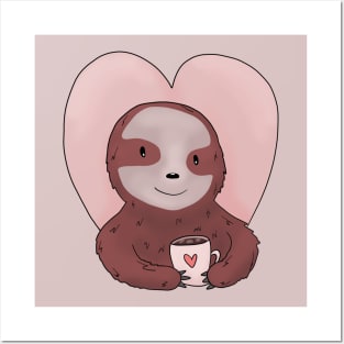 Coffee is my Valentine Posters and Art